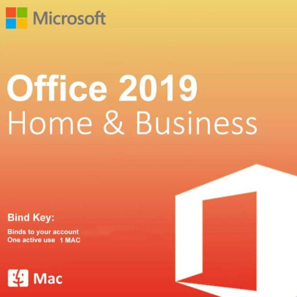 Office Home & Business 2019 for MAC Bind Lifetime License